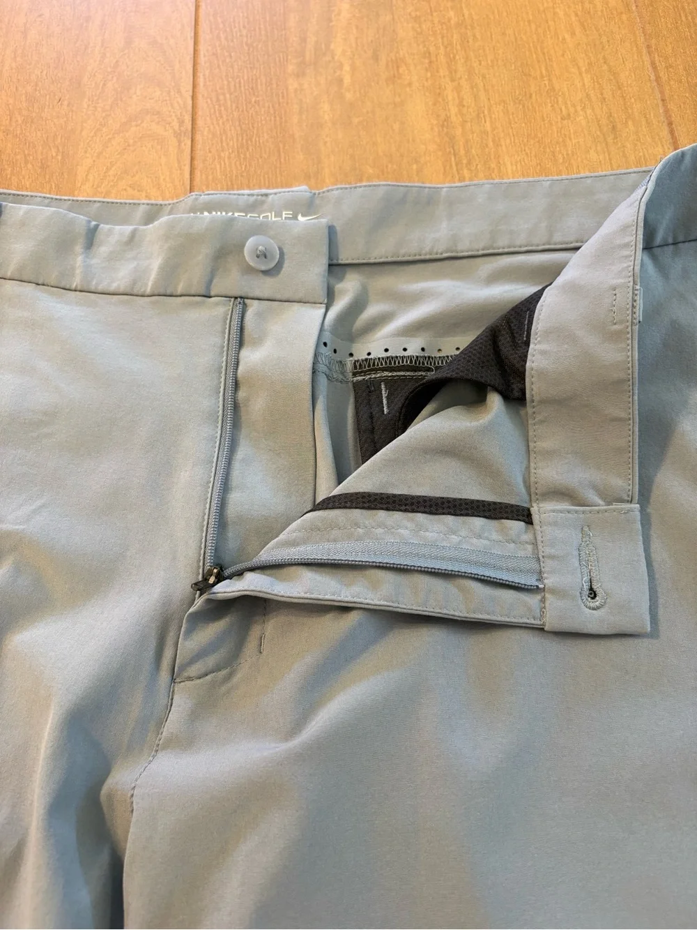 Nike Golf Tour Performance Dri-FIT Shorts Men’s 38 Blue Gray Stretch Golf Tennis